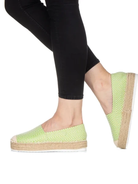 Espadrile dama Mivali verzi