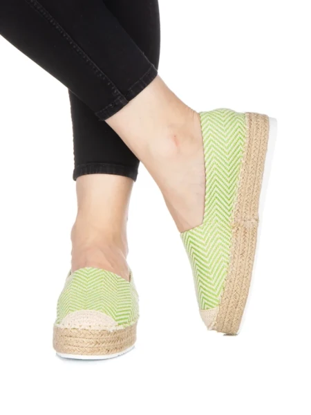 Espadrile dama Mivali verzi
