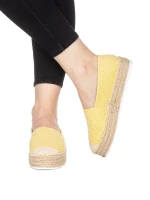 Espadrile dama Mivali galbene