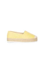 Espadrile dama Mivali galbene