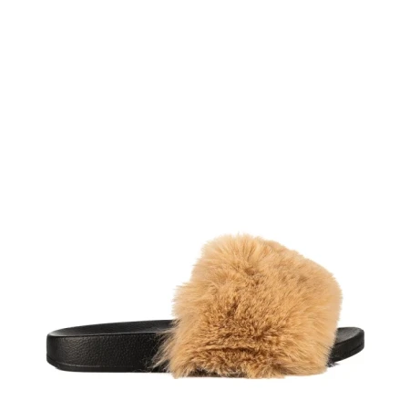 Papuci dama Connie bej