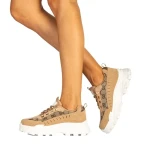 Pantofi sport dama Roveda bej inchis