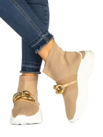 Pantofi sport dama Amalida bej