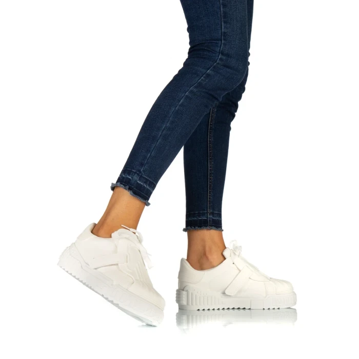 Pantofi sport dama Lumera albi