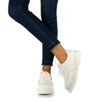 Pantofi sport dama Lumera albi
