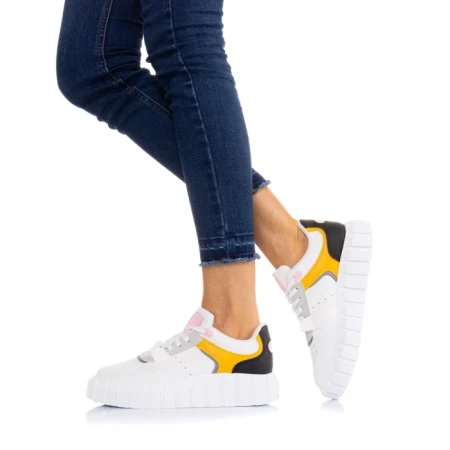 Pantofi sport dama Chabela albi