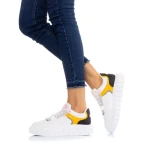 Pantofi sport dama Chabela albi