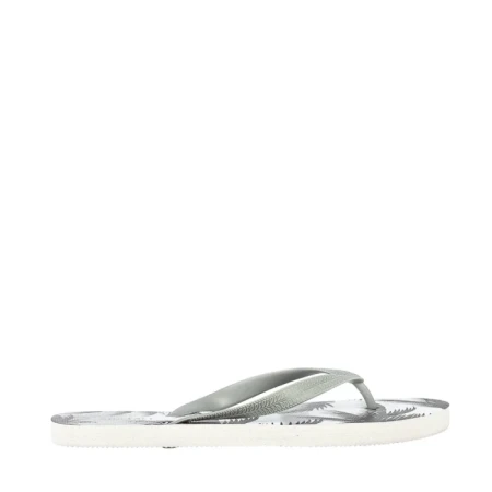 Papuci barbati Umin albi cu gri