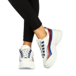 Pantofi sport dama Tomia albi