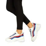 Pantofi sport dama Tomia albi