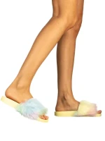 Papuci dama Clorys galbeni