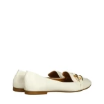 Mocasini dama Relina albi