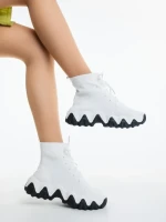 Pantofi sport dama Sorra albi