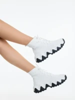 Pantofi sport dama Sorra albi