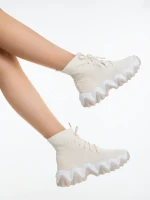 Pantofi sport dama Sorra bej