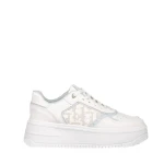 Pantofi sport dama Asiona albi cu albastru