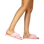 Papuci dama Zaya roz cu mov