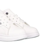 Pantofi sport copii albi din piele ecologica Hertena