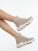 Pantofi sport dama Sunya bej inchis