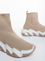 Pantofi sport dama Sunya bej inchis