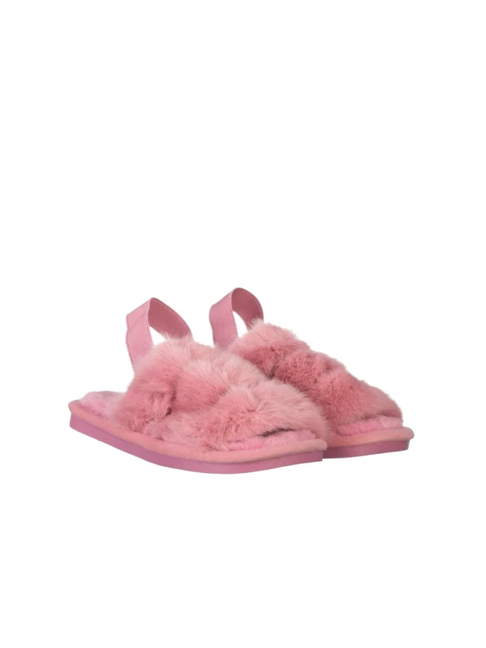 Papuci copii Brista roz inchis