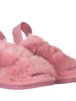 Papuci copii Brista roz inchis