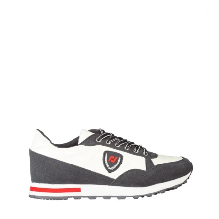 Pantofi sport barbati Vivino albi cu albastru