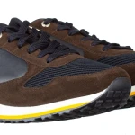 Pantofi sport barbati Gionopol albastri cu maro