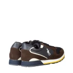 Pantofi sport barbati Gionopol albastri cu maro