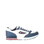 Pantofi sport barbati Cibin albi cu albastru