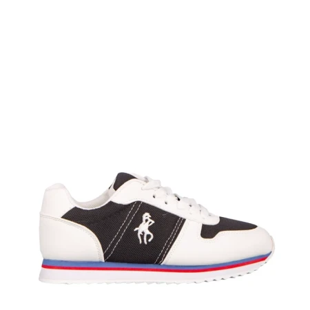Pantofi sport dama Corny negri cu alb
