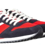 Pantofi sport barbati Ginni rosii cu albastru