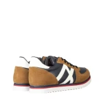 Pantofi sport barbati Kelim albastri cu camel