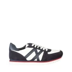 Pantofi sport barbati Kelim albi cu albastru