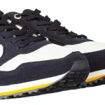 Pantofi sport barbati Gionopol albi cu albastru