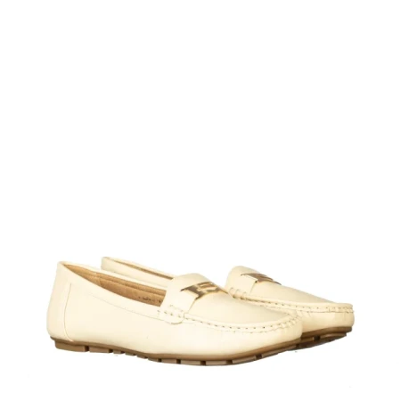 Mocasini dama Ferla bej