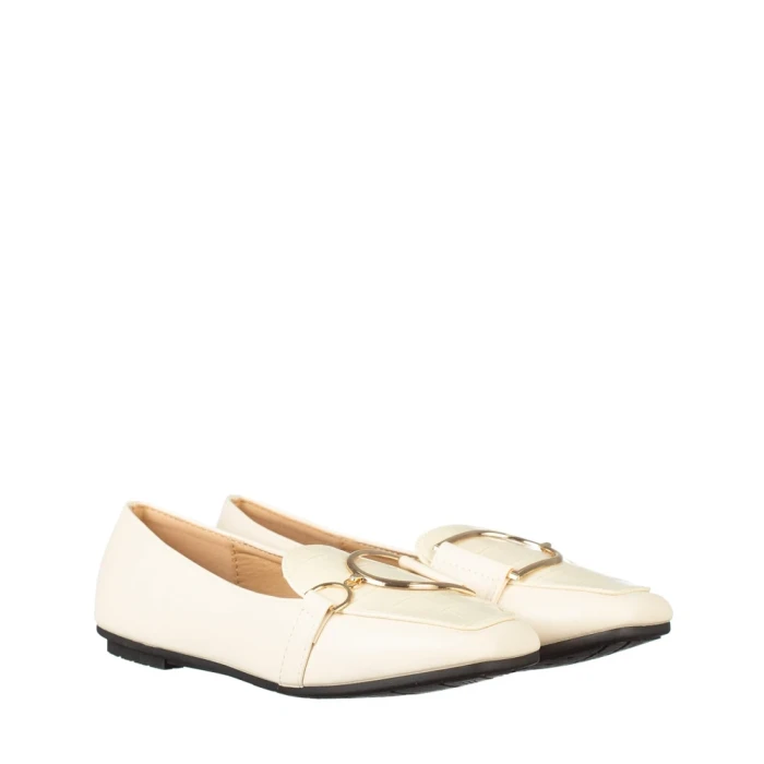 Mocasini dama Bimi bej