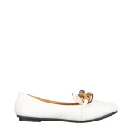 Mocasini dama Corilla albi