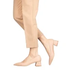 Pantofi dama cu toc Dimina bej