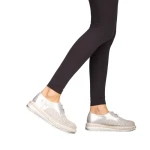 Pantofi casual dama Asiha argintii