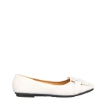 Mocasini dama Uvina albi