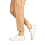 Pantofi casual dama Eryca albi