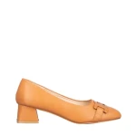 Pantofi dama cu toc Emina camel