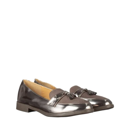 Mocasini dama Thalia gri