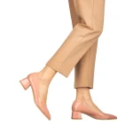 Pantofi dama cu toc Nadyna roz