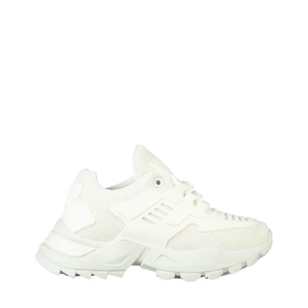 Pantofi sport copii Mina albi