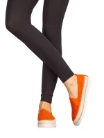 Espadrile dama Iovi portocalii