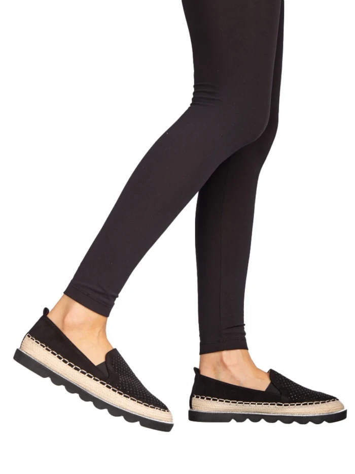 Espadrile dama Iovi negre