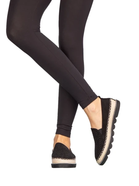 Espadrile dama Iovi negre