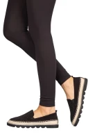 Espadrile dama Iovi negre